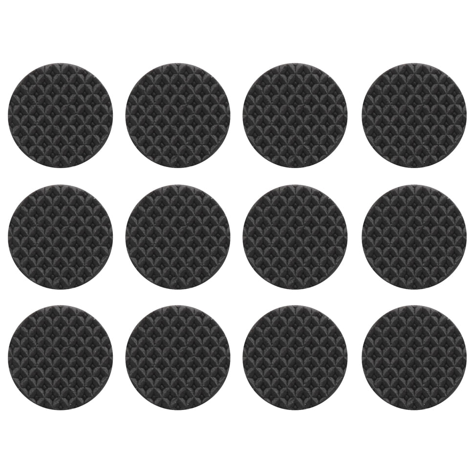 ANTI-DESL-RED-MED-25X25X3MM-C-12-PRETO-3M