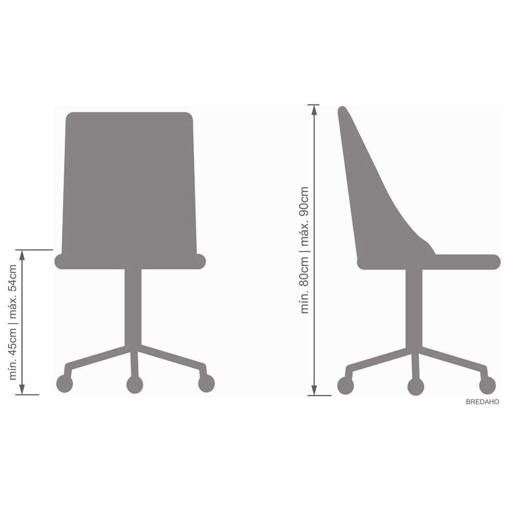 BREDA CADEIRA HOME OFFICE Tok Stok