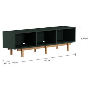 Imagem com medidas do produto MANHATTAN RACK 1,70 M X 38 CM