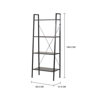 Imagem com medidas do produto HANDRAIL ESTANTE 60X148