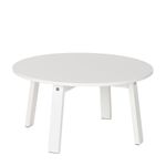 Branco - FESTIM MESA DE CENTRO REDONDA 70 CM