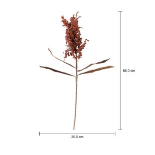 Imagem com medidas do produto FLOR ALVORADA