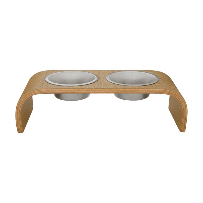 Comedouro Bebedouro Com Suporte M Bend