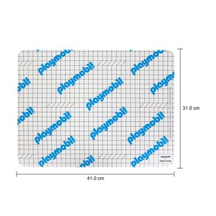 Imagem com medidas do produto LUGAR AMERICANO 41 CM X 31 CM PLAYMOBIL