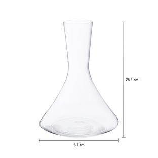 Imagem com medidas do produto DECANTER 1,4 L BARGINO