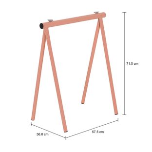 Imagem com medidas do produto CAVALETE 57 CM X 36 CM TRET