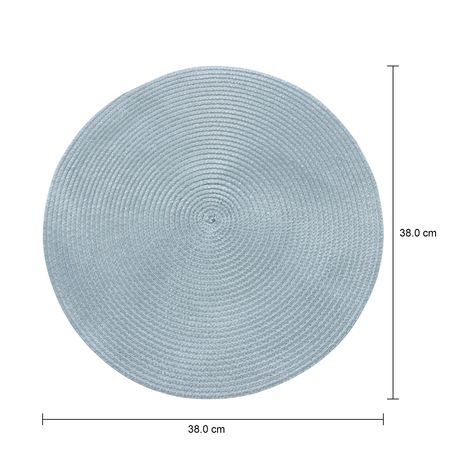 Imagem com medidas do produto LUGAR AMERICANO 38 CM LUCEN