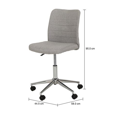Imagem com medidas do produto CADEIRA HOME OFFICE HARLEM