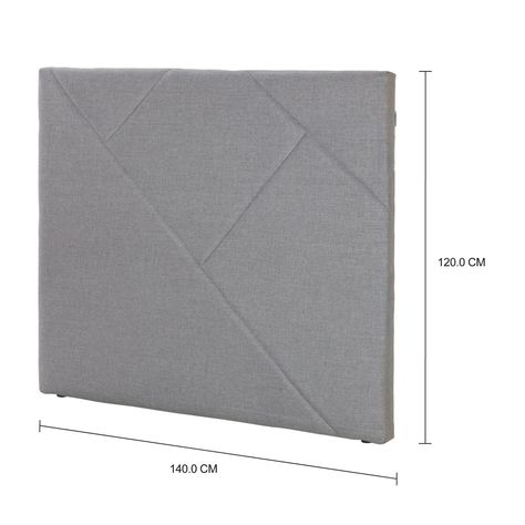 Imagem com medidas do produto CABECEIRA DE CASAL ALTA DIAGON