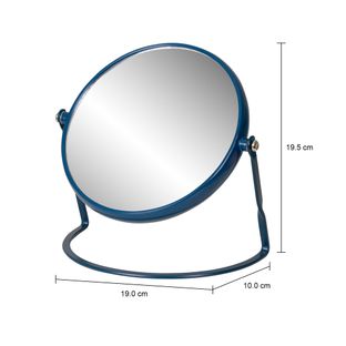 Imagem com medidas do produto ESPELHO 19 CM ALTINO