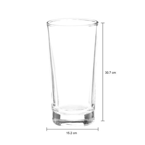 Imagem com medidas do produto COPO LONG DRINK 315 ML BORIK