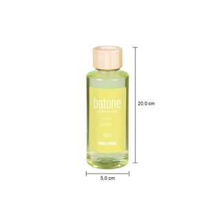 Imagem com medidas do produto AROMATIZADOR SUMMER 300 ML BATONE