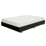 Preto - CAMA DE CASAL 1,38 M GLIDE