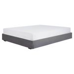VELVET COTELÊ CINZA - CAMA QUEEN 1,58 M SOX