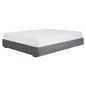 VELVET COTELÊ CINZA - CAMA QUEEN 1,58 M SOX