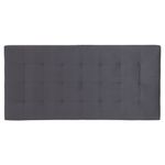 VELVET COTELÊ CINZA - CABECEIRA KING SOX