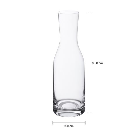 Imagem com medidas do produto DU MONTE DECANTER 1,2 L