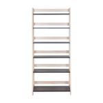 Preto - ESTANTE 64 CM X 1,42 M CAMÉLIA
