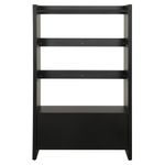 Preto - BASE DE ESTANTE 1 PORTA 97 CM X 1,55 M VETRO
