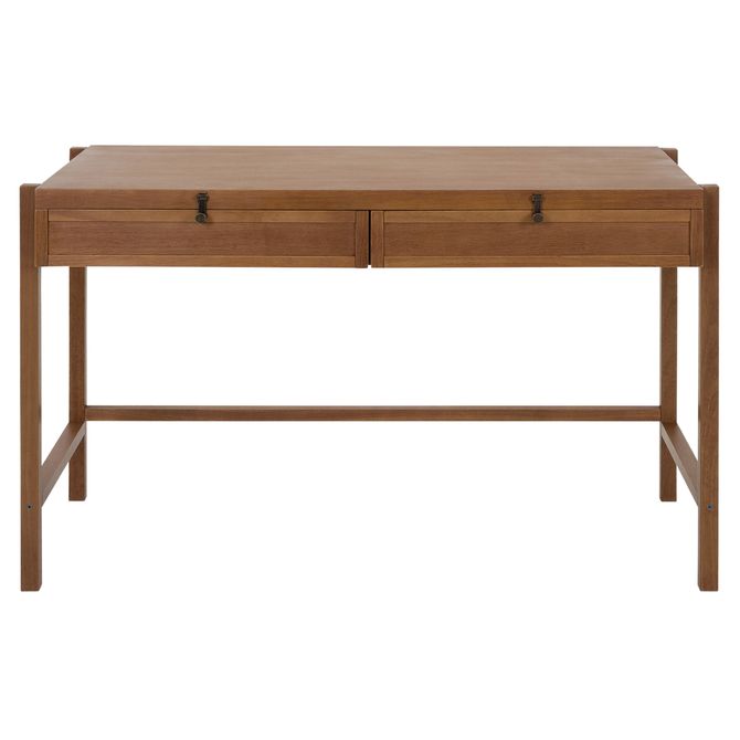 Escrivaninha 2 Gavetas 1,27 M X 62 Cm Pampa