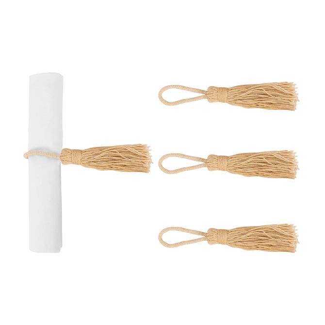 Argola Para Guardanapo Com 4 Tassel