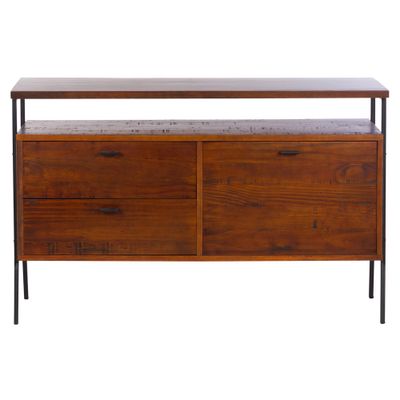 BUFFET 1 PORTA/2 GAVETAS 1,20 M X 44 CM JAHARI