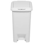 Branco - LIXEIRA COM PEDAL 30 L CLICK K
