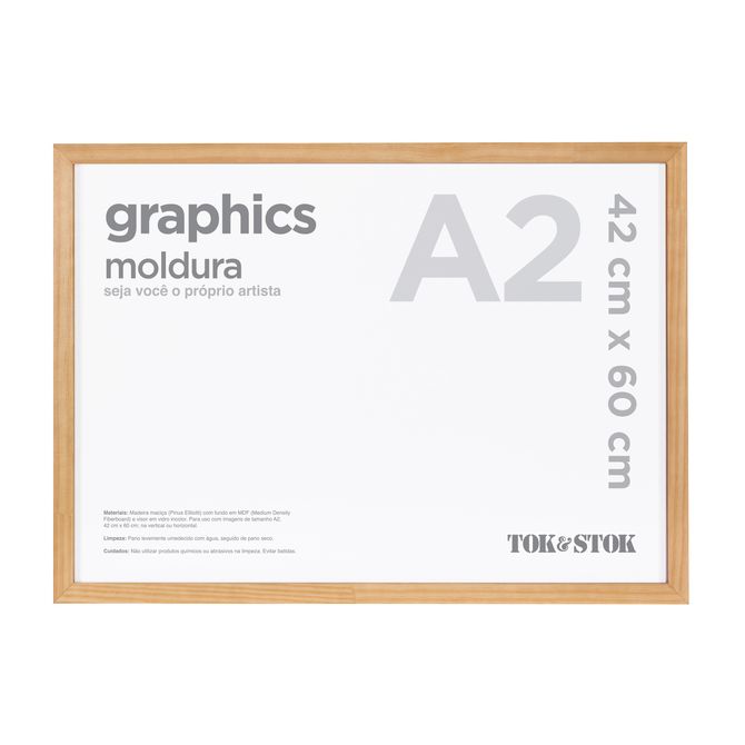Kit Moldura A2 42 Cm X 60 Cm Graphics