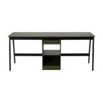 MUSGO - ESTAÇÃO DE TRABALHO DUPLA 1 GAVETA 1,80 M X 60 CM HANNA