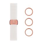 Cobre - ARGOLA PARA GUARDANAPO CONJUNTO COM 4 PEÇAS UNION