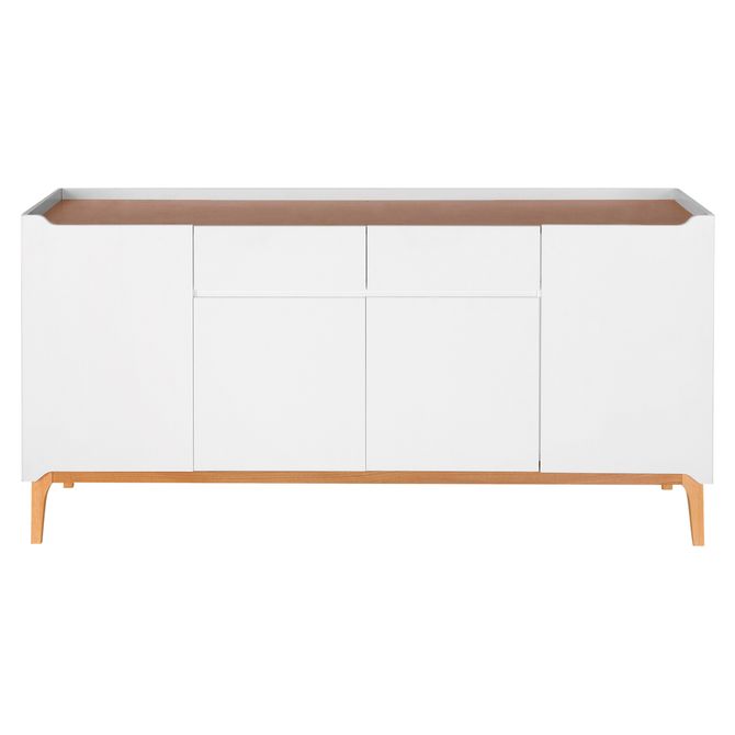 Buffet 4 Portas/2 Gavetas 1,60 M X 47 Cm Pilares