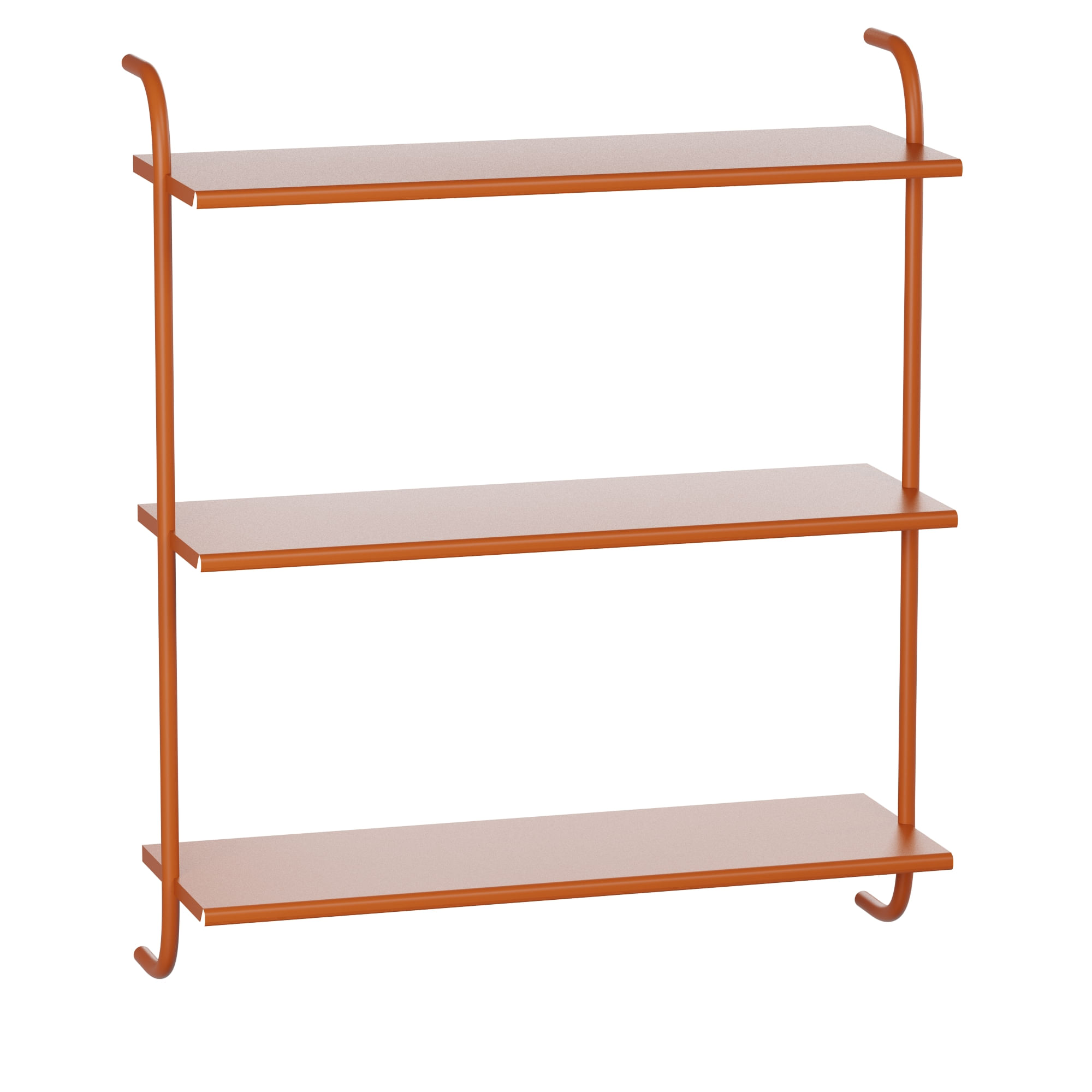 ESTANTE DE PAREDE 83 CM X 97 CM WALL TECH TERRACOTA/TERRACOTA