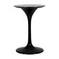 Preto brilhante - BASE DE MESA CENTRAL REDONDA AU 90 CM TULIPE