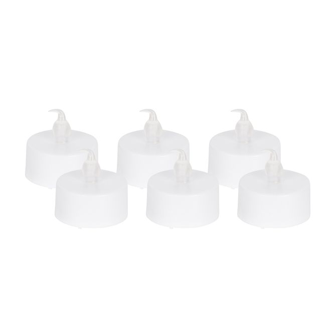 Vela Led Réchaud Com 6 Brilla
