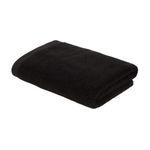 Preto - TOALHA DE BANHO 1,40 M X 70 CM CUSHY