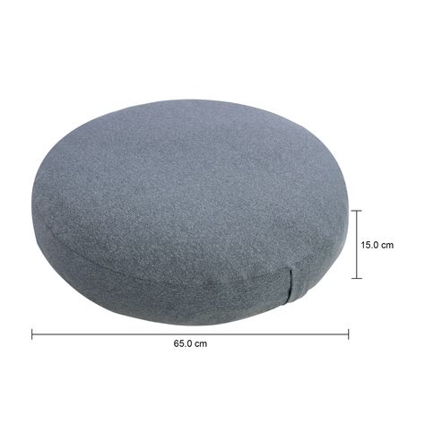 Imagem com medidas do produto KIKS PUFF/FUTON 70CM