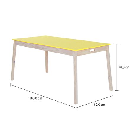 Imagem com medidas do produto PALETBOX MESA 1,69 M X 89 CM