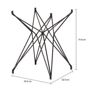 Imagem com medidas do produto BERLIM BASE MESA CENTRAL