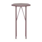 RUBY MOCHA - POLIG HEX MESA LATERAL ALTA 30 CM X 28 CM