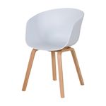 Branco - BOW CADEIRA C/BRAÇOS