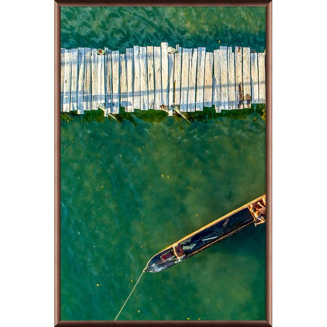 Quadro À Beira I 80 Cm X 1,20 M