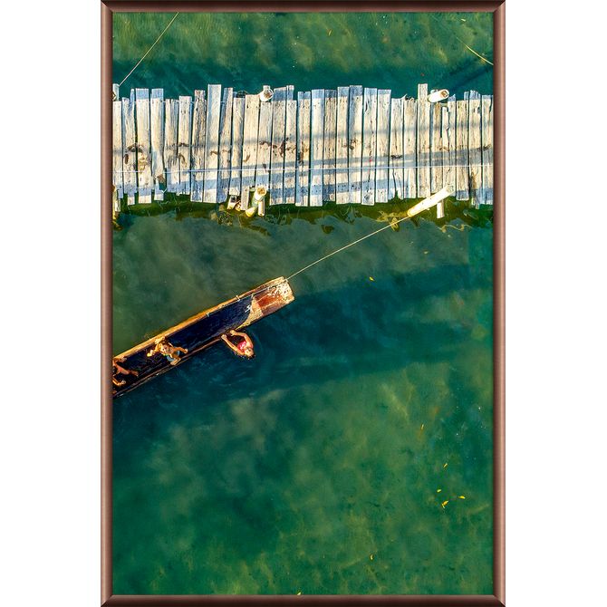 Quadro À Beira Ii 80 Cm X 1,20 M