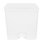 Branco - LIXEIRA COM PEDAL 20 L TRIUM