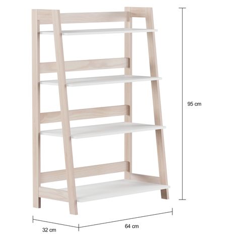 Imagem com medidas do produto ESTANTE 64 CM X 95 CM CAMÉLIA