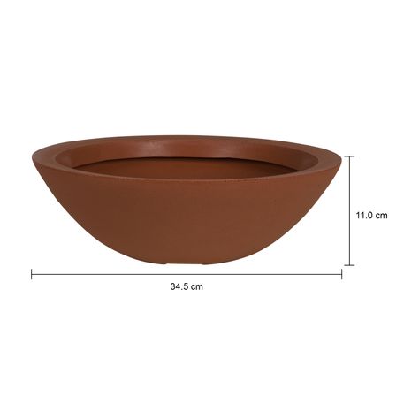 Imagem com medidas do produto CACHEPÔ 12 CM CUIA