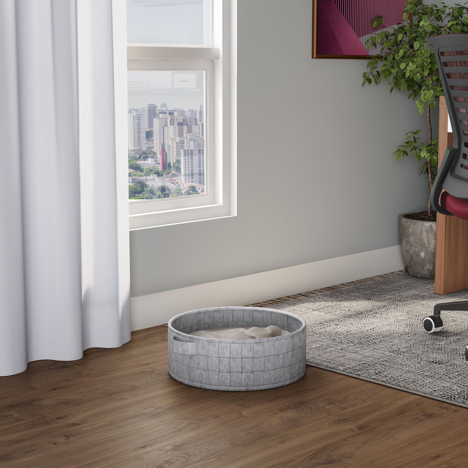 CAMA-PARA-PET-45-CM-CINZA-LOBBY_406630_AMB0