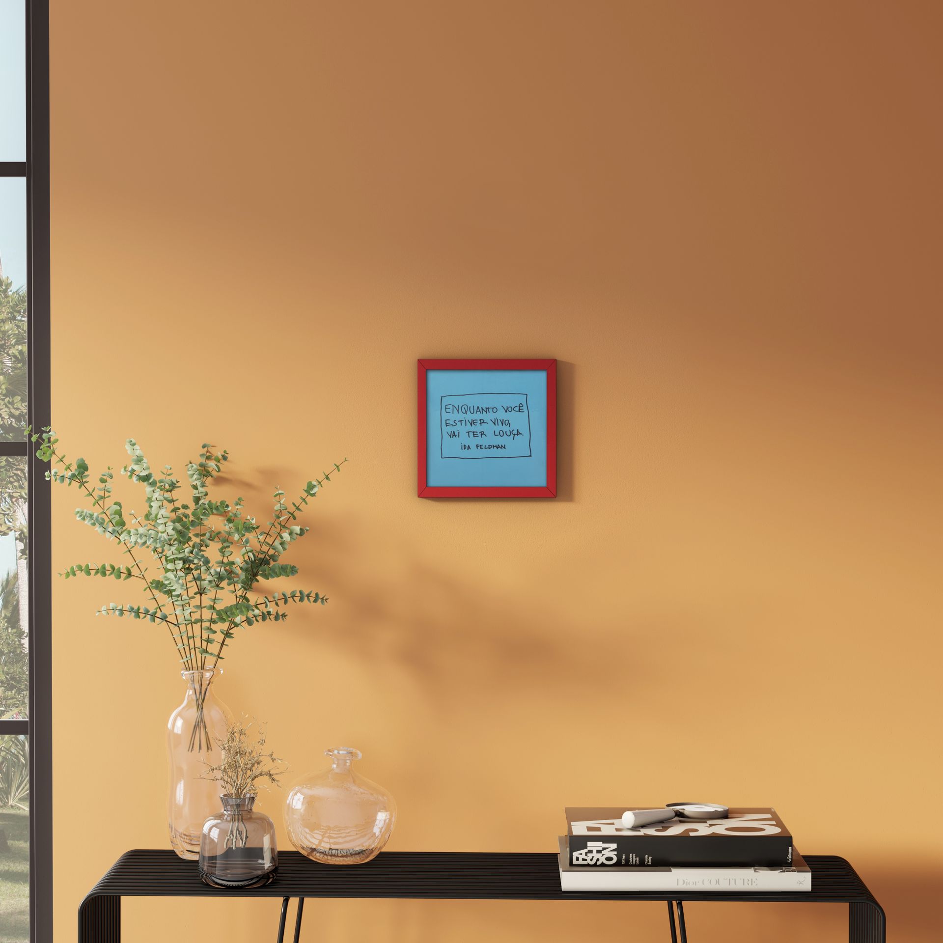 VAI-TER-LOUCA-QUADRO-22-CM-X-22-CM-AZUL-CLARO-VERMELHO-REFLEX-ES-DA-IDA-FELDMAN_339751_AMB0