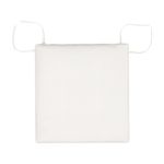 Branco - ALMOFADA PARA CADEIRA DOBRÁVEL LEME