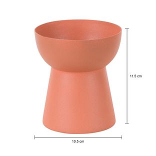 Imagem com medidas do produto VASO 11 CM KALOS KAI