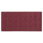 VELVET COTELÊ RODONITA - CABECEIRA KING SOX